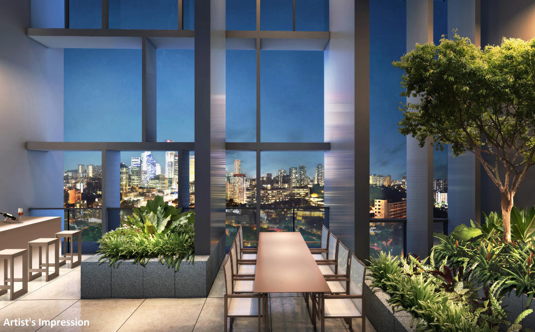 Commonwealth Towers Sky Terrace Artist Impression